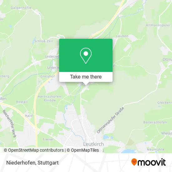 Карта Niederhofen