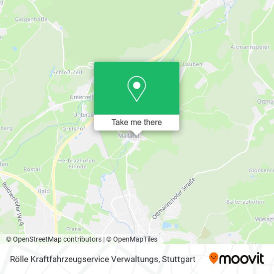 Карта Rölle Kraftfahrzeugservice Verwaltungs