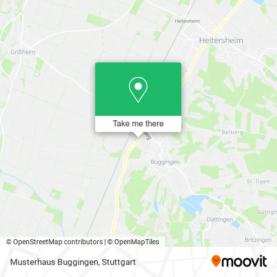 Карта Musterhaus Buggingen