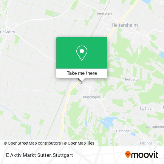 E Aktiv Markt Sutter map