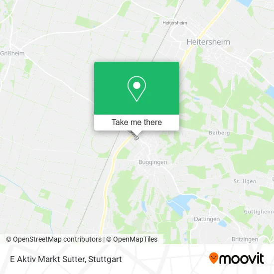 Карта E Aktiv Markt Sutter