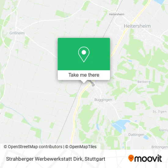 Карта Strahberger Werbewerkstatt Dirk