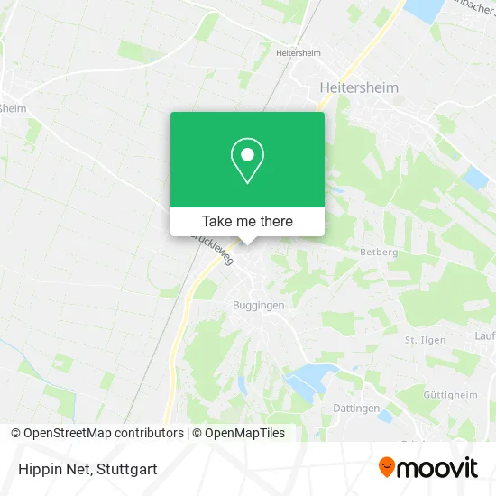 Карта Hippin Net