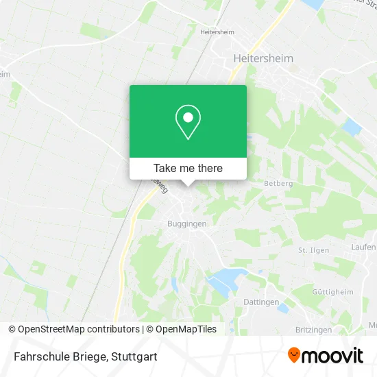 Карта Fahrschule Briege