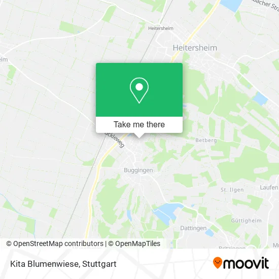 Карта Kita Blumenwiese