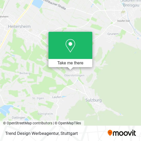 Trend Design Werbeagentur map