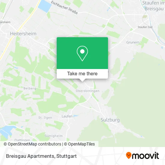 Карта Breisgau Apartments