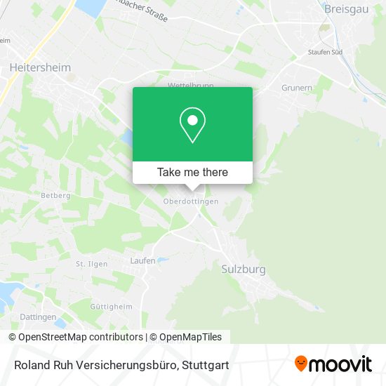 Roland Ruh Versicherungsbüro map