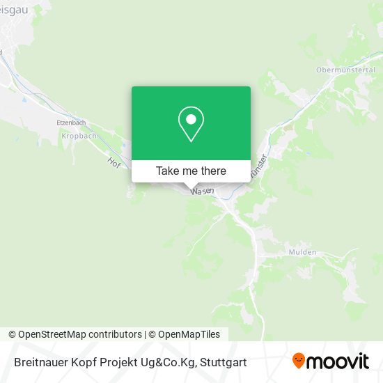 Карта Breitnauer Kopf Projekt Ug&Co.Kg