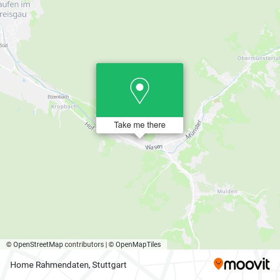 Карта Home Rahmendaten
