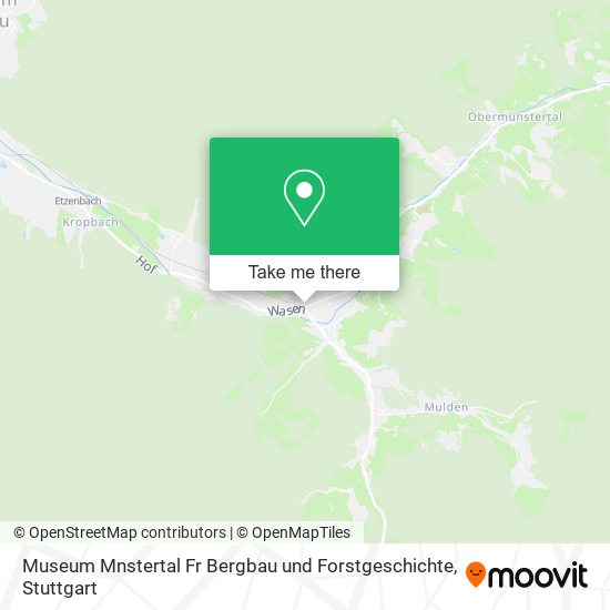 Museum Mnstertal Fr Bergbau und Forstgeschichte map
