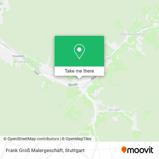 Frank Groß Malergeschäft map