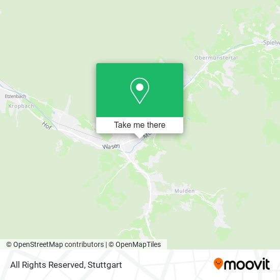 All Rights Reserved map
