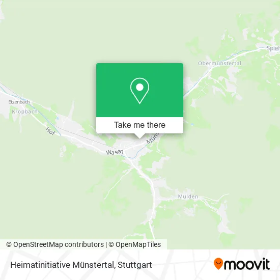 Карта Heimatinitiative Münstertal