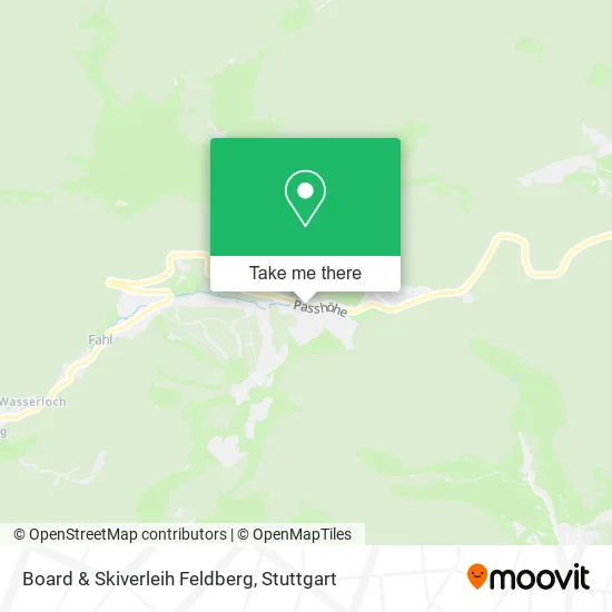 Карта Board & Skiverleih Feldberg