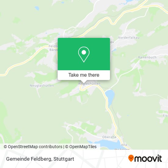 Gemeinde Feldberg map