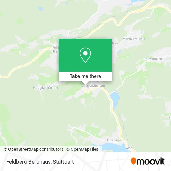 Карта Feldberg Berghaus