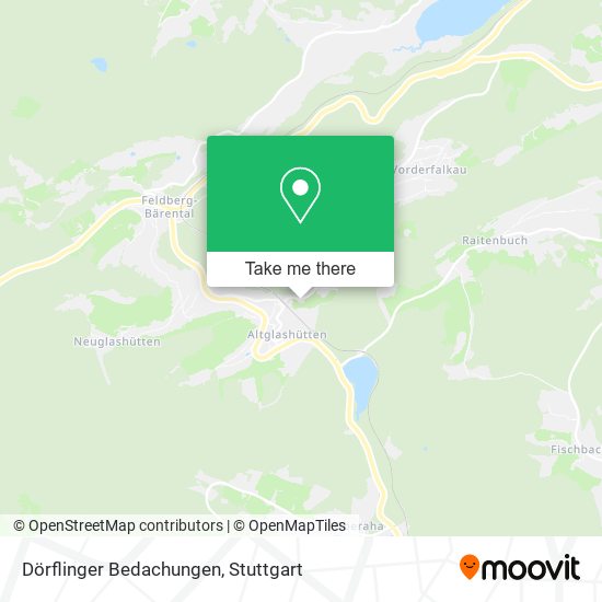 Dörflinger Bedachungen map