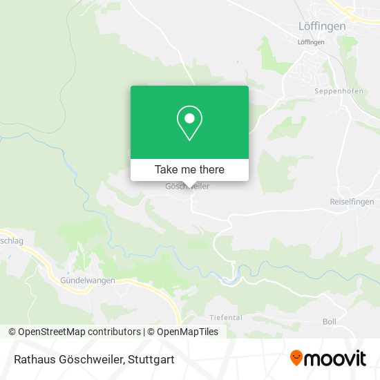 Rathaus Göschweiler map