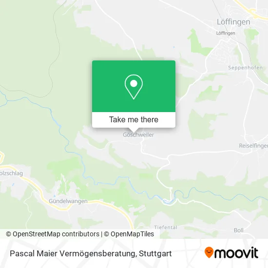 Карта Pascal Maier Vermögensberatung