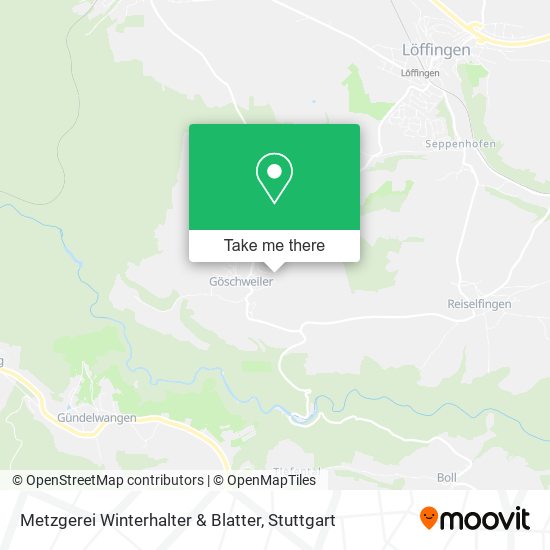 Metzgerei Winterhalter & Blatter map
