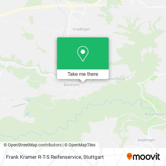 Frank Kramer R-T-S Reifenservice map