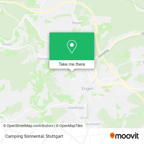 Карта Camping Sonnental
