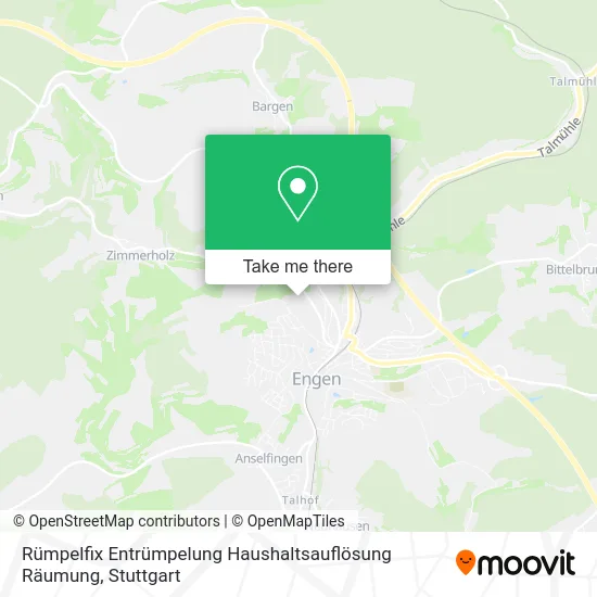 Карта Rümpelfix Entrümpelung Haushaltsauflösung Räumung