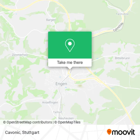 Карта Cavonic