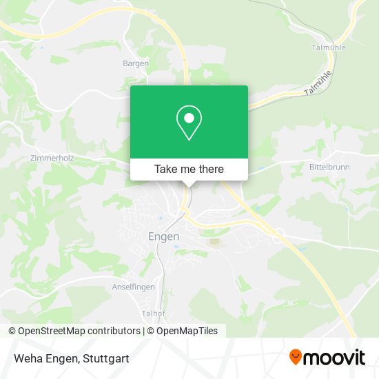 Карта Weha Engen