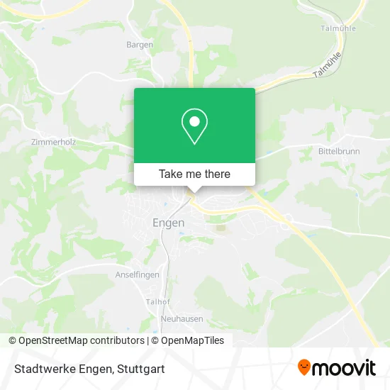 Карта Stadtwerke Engen
