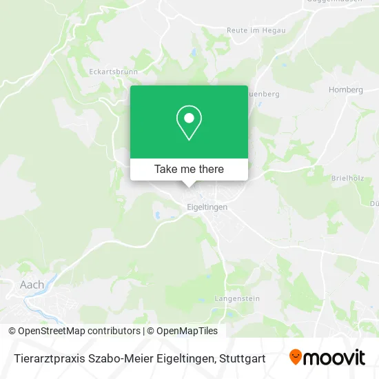 Карта Tierarztpraxis Szabo-Meier Eigeltingen
