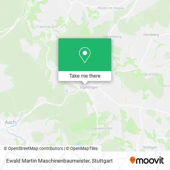 Карта Ewald Martin Maschinenbaumeister