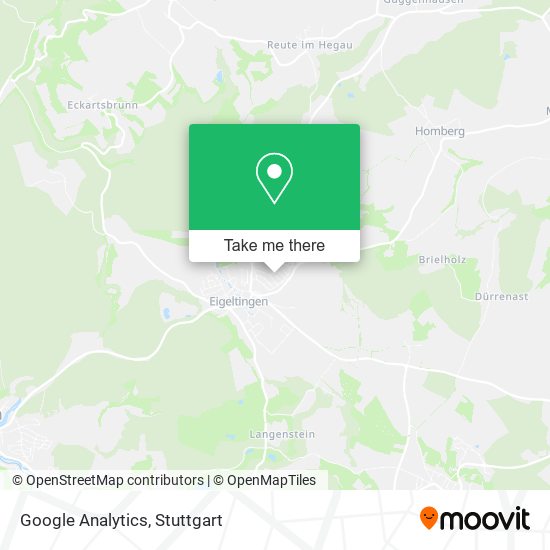 Google Analytics map