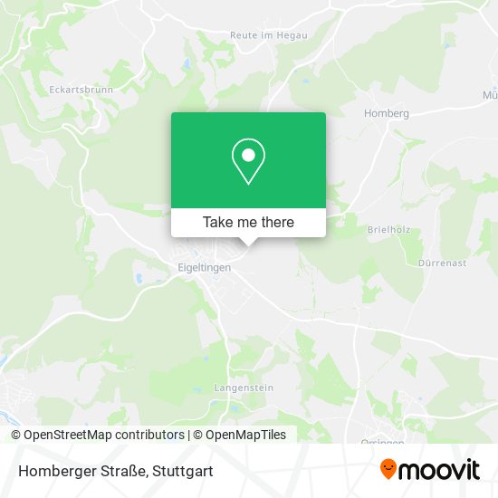 Homberger Straße map