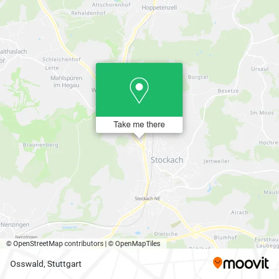 Карта Osswald