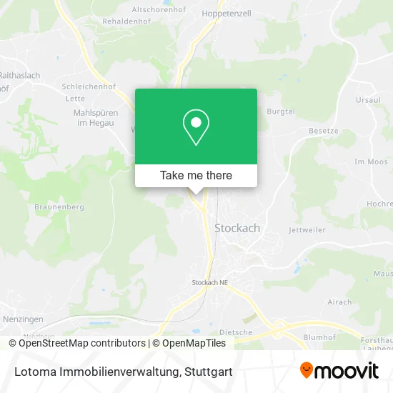 Карта Lotoma Immobilienverwaltung