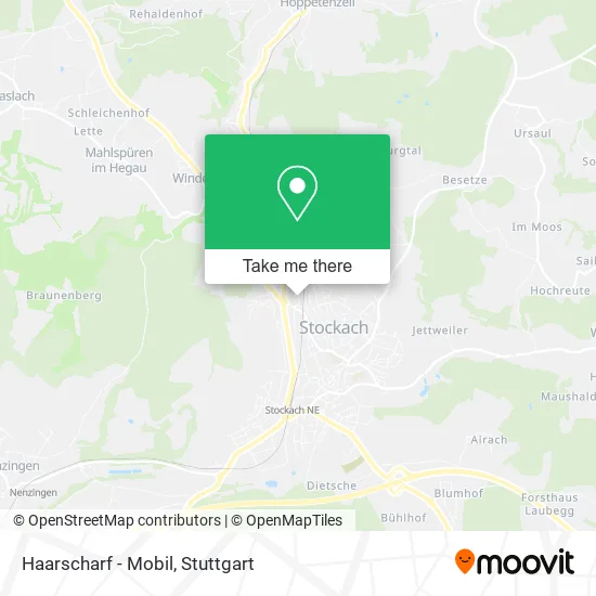 Карта Haarscharf - Mobil
