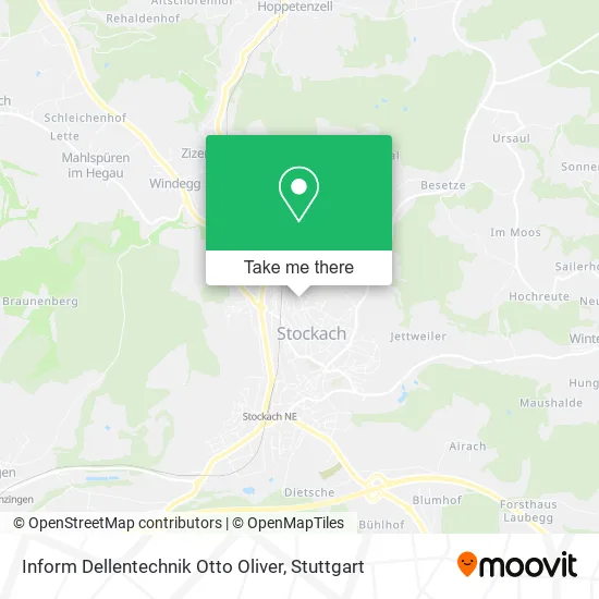 Карта Inform Dellentechnik Otto Oliver