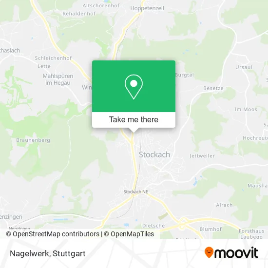 Карта Nagelwerk