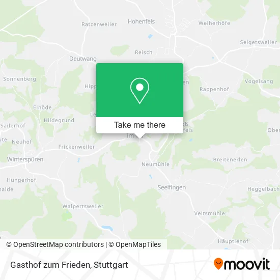 Карта Gasthof zum Frieden