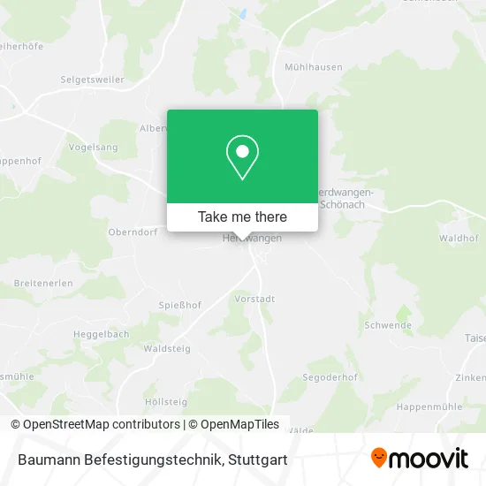 Карта Baumann Befestigungstechnik