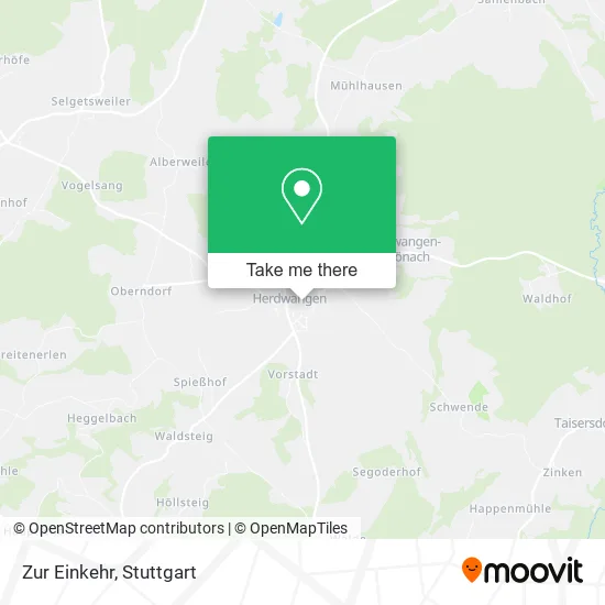 Карта Zur Einkehr