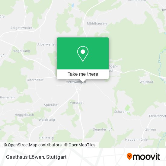 Карта Gasthaus Löwen