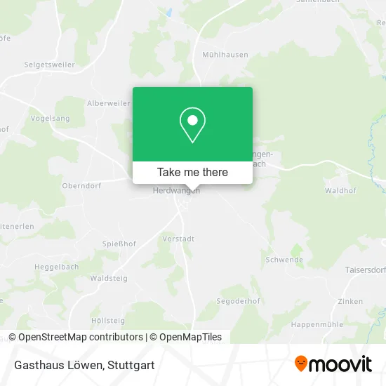 Карта Gasthaus Löwen