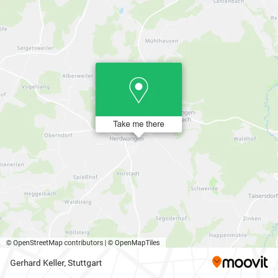 Карта Gerhard Keller