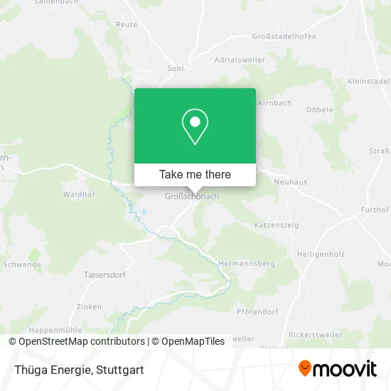 Карта Thüga Energie