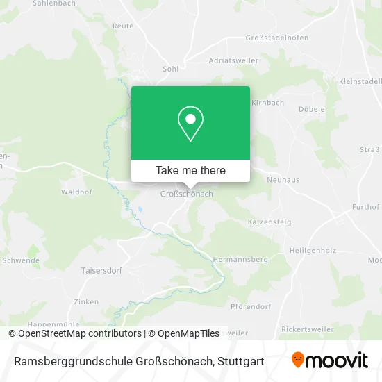 Карта Ramsberggrundschule Großschönach