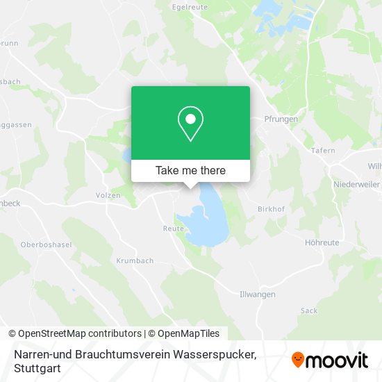 Narren-und Brauchtumsverein Wasserspucker map