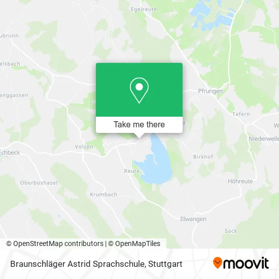 Карта Braunschläger Astrid Sprachschule